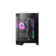 Revenger Air Box Mini ARGB Mid-Tower Gaming Desktop Case (Black)