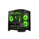 Revenger Air Box Mini ARGB Mid-Tower Gaming Desktop Case (Black)