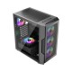 1STPLAYER T7 RGB ATX Mid Tower Gaming Casing Black