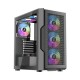 1STPLAYER T7 RGB ATX Mid Tower Gaming Casing Black