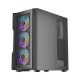 1STPLAYER T7 RGB ATX Mid Tower Gaming Casing Black