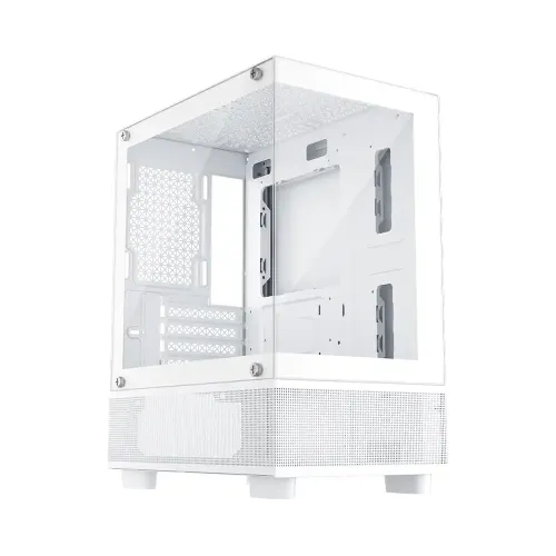 1STPLAYER Mi2-A White M-ATX Mid Tower Gaming Casing