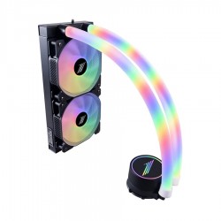 1STPLAYER MT 240 Mothra ARGB Liquid CPU Cooler Black
