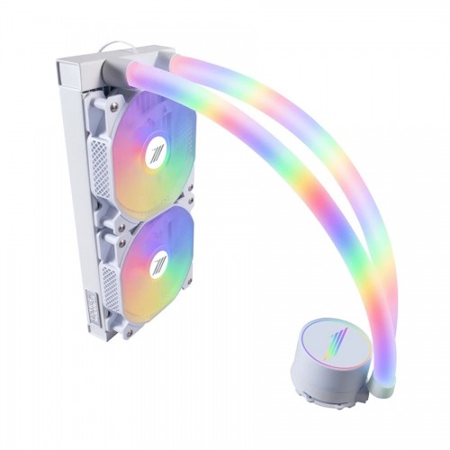 1STPLAYER MT240 INFINITE SPACE ARGB Liquid CPU Cooler White