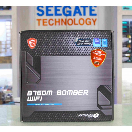 MSI B760M BOMBER WIFI mATX Motherboard MSI B760M BOMBER WIFI mATX Motherboard