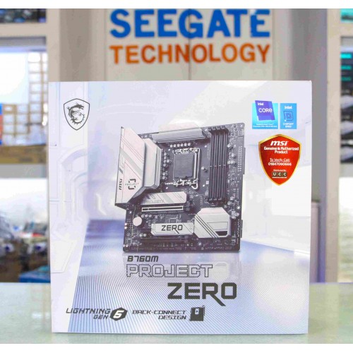 MSI B760M PROJECT ZERO m-ATX Motherboard MSI B760M PROJECT ZERO m-ATX Motherboard