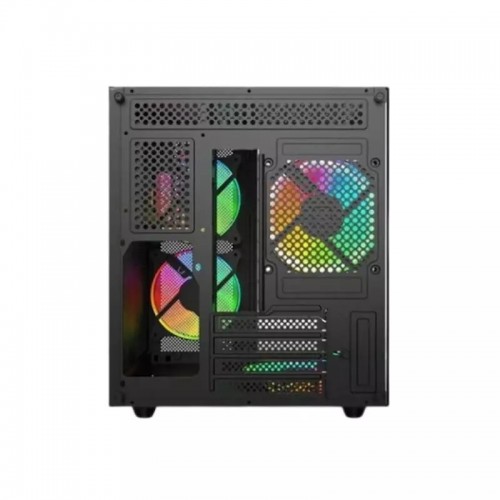 REVENGER DUO DYNAMIC FULL-VIEW MINI-TOWER ATX CASE (BLACK)