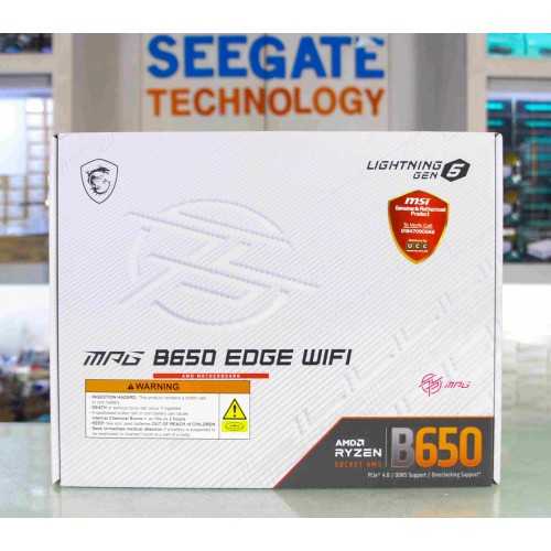 MSI MPG B650 EDGE WIFI DDR5 AMD AM5 ATX Motherboard MSI MPG B650 EDGE WIFI DDR5 AMD AM5 ATX Motherboard