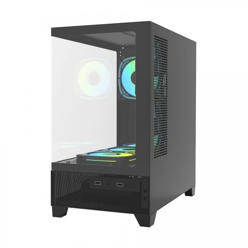 PC Power Sea View V2 PG-H35 BK Mid Tower Black ATX Gaming Casing