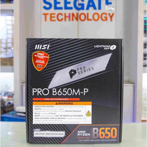 MSI PRO B650M-P DDR5 AMD AM5 mATX Motherboard MSI PRO B650M-P DDR5 AMD AM5 mATX Motherboard
