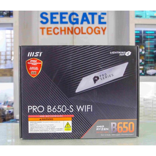 MSI PRO B650-S WIFI DDR5 AM5 ATX Motherboard MSI PRO B650-S WIFI DDR5 AM5 ATX Motherboard