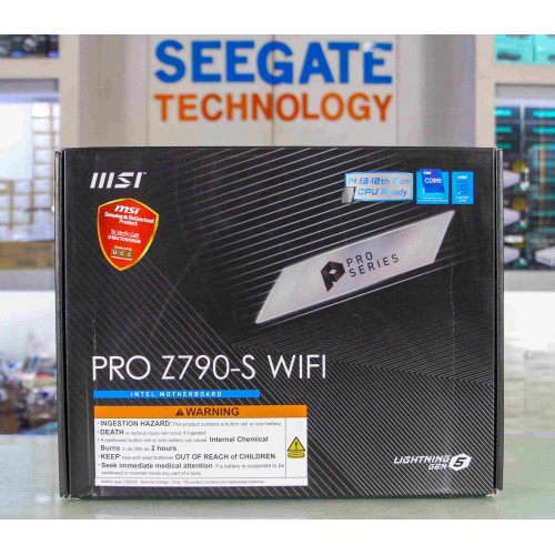 MSI PRO Z790-S WiFi DDR5 ATX Motherboard MSI PRO Z790-S WiFi DDR5 ATX Motherboard