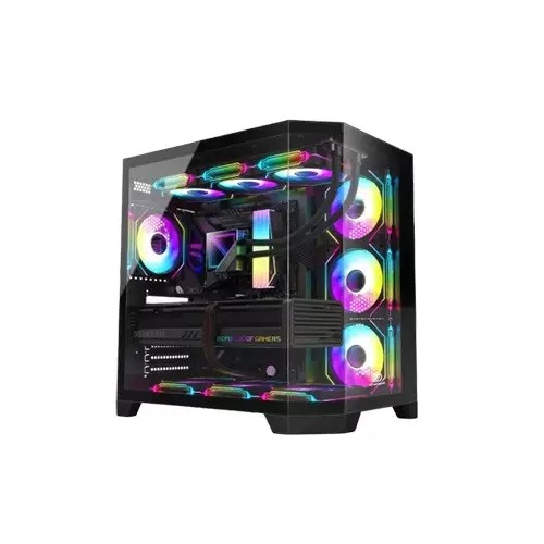 Revenger Air Box 7 ARGB Full Tower Desktop Gaming Case (Black)