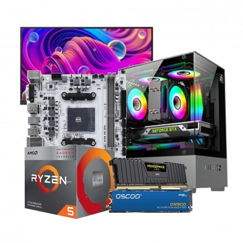 AMD Ryzen 5 3400G Budget Desktop PC AMD Ryzen 5 3400G Budget Desktop PC