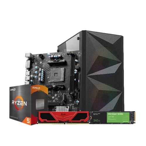 AMD Ryzen 5 5600G Budget Killer Desktop PC
