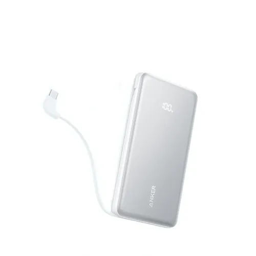 Anker Zolo 20000mAh 22.5W Power Bank with Built-in Type-C Cable