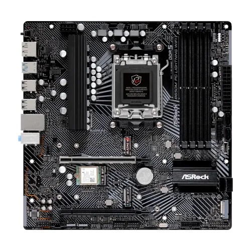ASRock B650M PG Lightning WiFi AM5 Micro ATX Motherboard