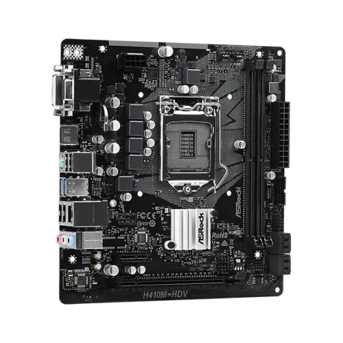 ASRock H410M-HDV 10th Gen DDR4 Motherboard (Bulk)