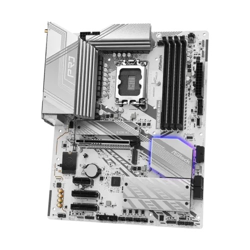 ASRock Z890 Pro RS WiFi White LGA1851 DDR5 ATX Motherboard