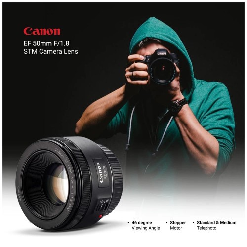 Canon EF 50mm f/1.8 STM Lens