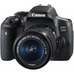 Canon EOS 750D DSLR 24.2 MP Built-in Wi-Fi Body