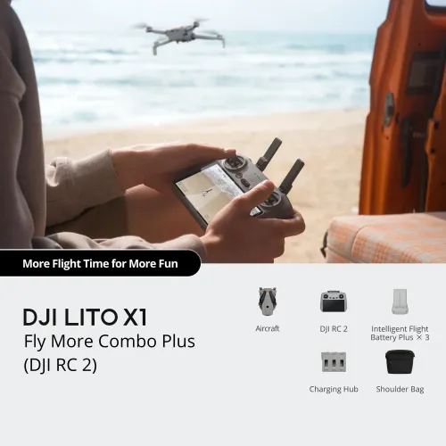 DJI Lito X1 Fly More Combo Plus with RC 2 Controller