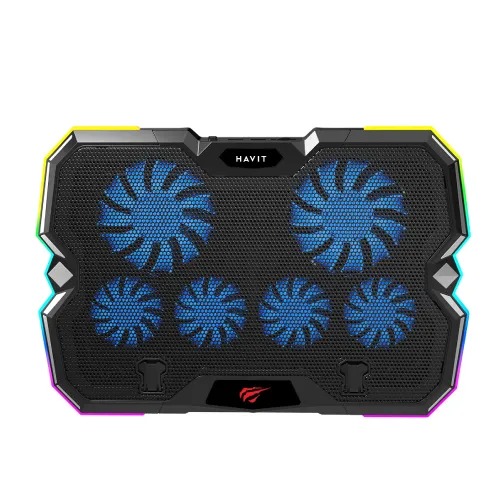 HAVIT HV-F2068 5-Fan Laptop Cooler for 14-17 Inch Laptops