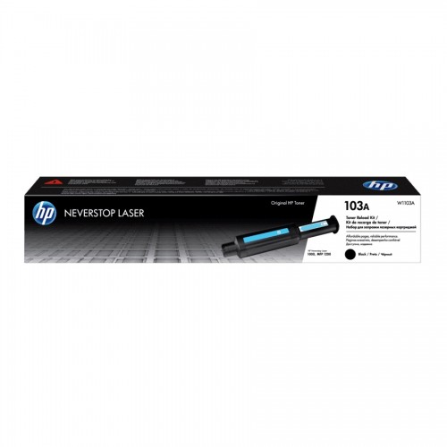 HP 103A Black Original Neverstop Laser Toner Reload Kit (Single Pack) HP 103A Black Original Neverstop Laser Toner Reload Kit (Single Pack)