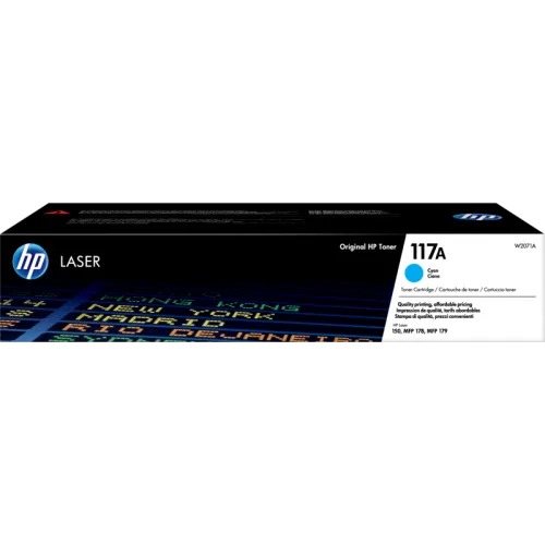 HP 117A Cyan Original Laser Toner Cartridge HP 117A Cyan Original Laser Toner Cartridge