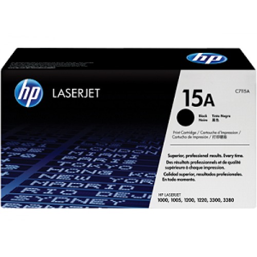 HP 15A Black Original LaserJet Toner Cartridge HP 15A Black Original LaserJet Toner Cartridge