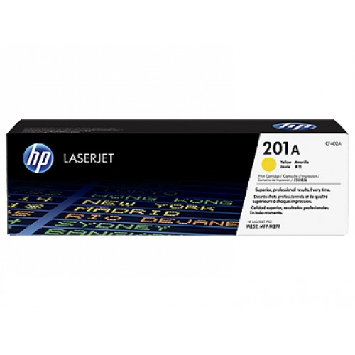 HP 201A Yellow Original LaserJet Toner Cartridge For CLJ 252N Printer HP 201A Yellow Original LaserJet Toner Cartridge For CLJ 252N Printer