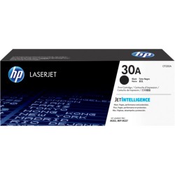 HP 30A Black Original LaserJet Toner Cartridge (For M203 Printer)