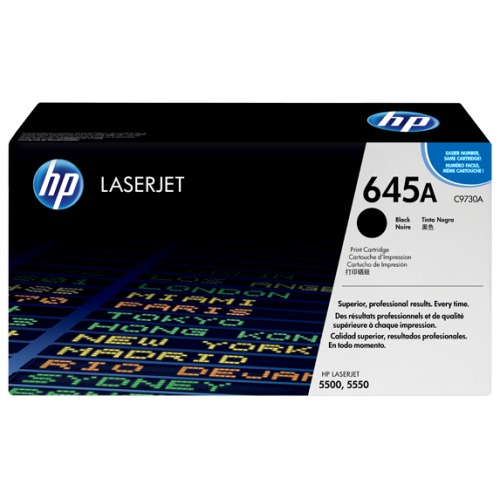 HP 645A Black Original LaserJet Toner Cartridge HP 645A Black Original LaserJet Toner Cartridge