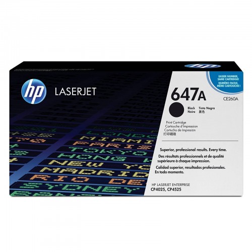 HP 647A Black Original LaserJet Toner Cartridge HP 647A Black Original LaserJet Toner Cartridge