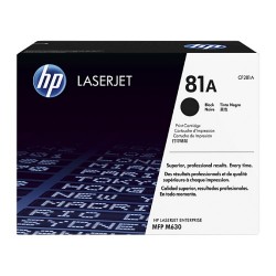 HP 81A Black Original LaserJet Toner (For LJ M605N, DN)