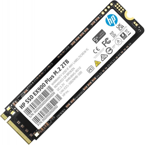 HP EX900 PLUS 2TB M.2 PCIe NVMe Internal SSD HP EX900 PLUS 2TB M.2 PCIe NVMe Internal SSD