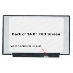 Laptop Display for 14" Laptop & Notebook with Ultra Micro Port