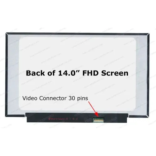 Laptop Display for 14" Laptop & Notebook with Ultra Micro Port