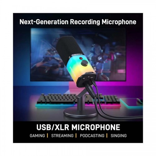 Maono PD100X USB/XLR RGB Dynamic Microphone
