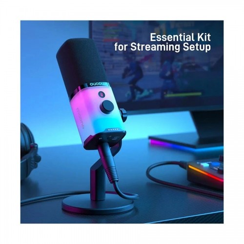 Maono PD100X USB/XLR RGB Dynamic Microphone