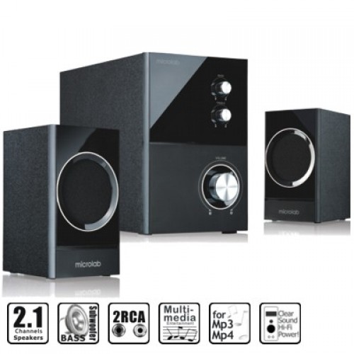 Microlab M-223 (2.1) Subwoofer Speaker Microlab M-223 (2.1) Subwoofer Speaker