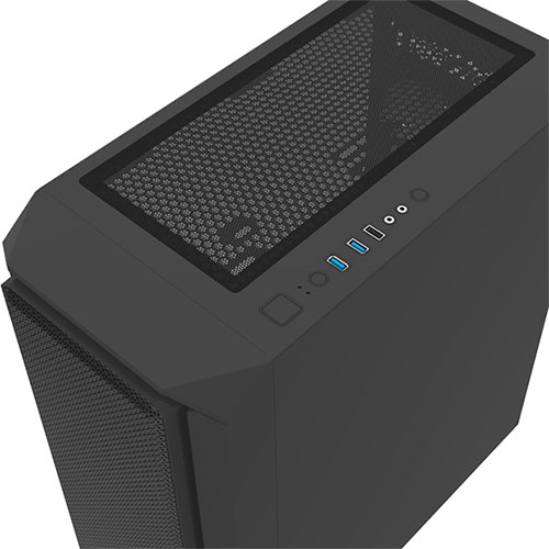 Montech AIR X ARGB Diamonded Mesh Black ATX Mid Tower Gaming Case