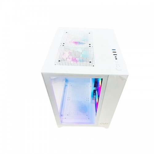 OVO SEAVIEW FH-919 MINI RGB GAMING CASE (WHITE)