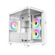 Revenger Air Tank Mini 5 ARGB Infinity Fans White Gaming Casing (Curved Window)