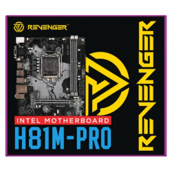 Revenger H81M-PRO Intel 4th Gen Supported Motherboard