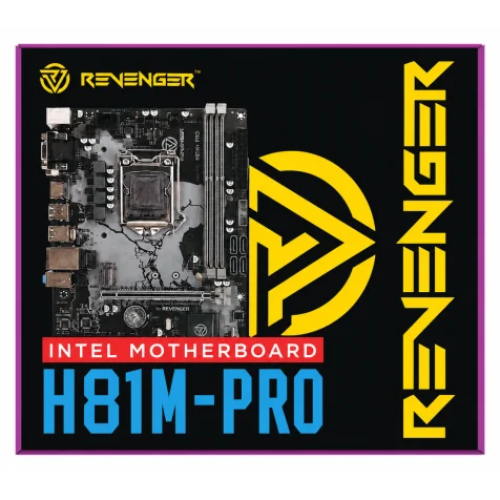 Revenger H81M-PRO Intel 4th Gen Supported Motherboard