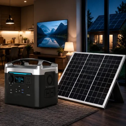 EcoSONIC SL63-L2 800W Portable Power Station With Solar Panel