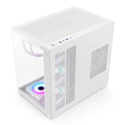 T-Wolf City Ranger X7 ARGB Mid-Tower ATX Gaming Casing White