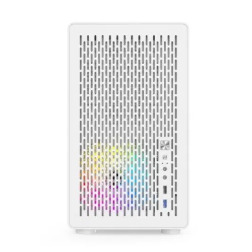 T-Wolf XPLENDER X5 WH ARGB Mini ITX Mini Tower Portable Casing White