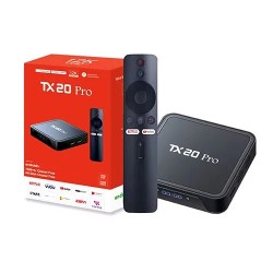 TX20 Pro 12K Android 16GB RAM 256GB ROM TV Box with Voice Control Remote